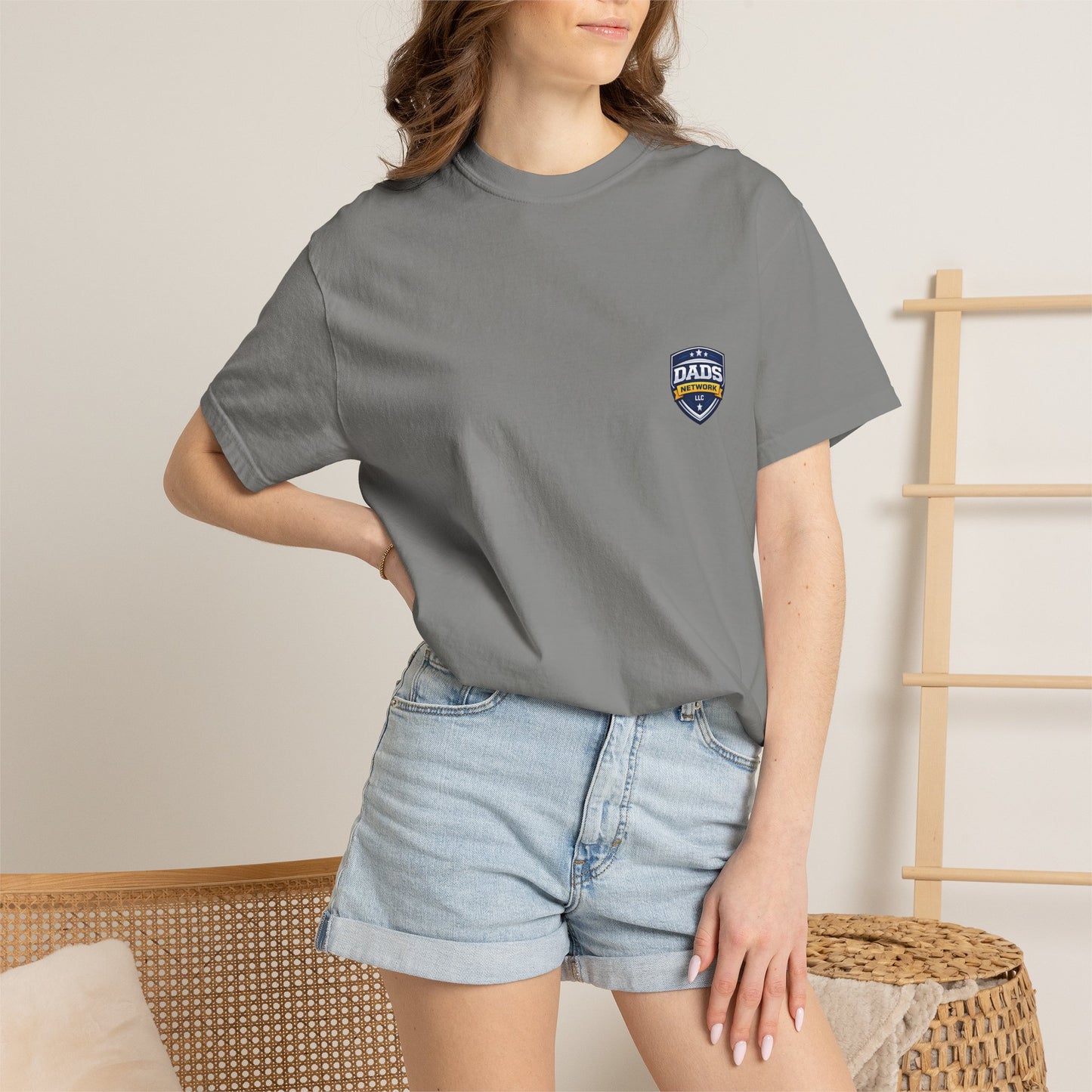 Long Island Dads T-Shirt | Family Shield, Sunset Beach Anchor