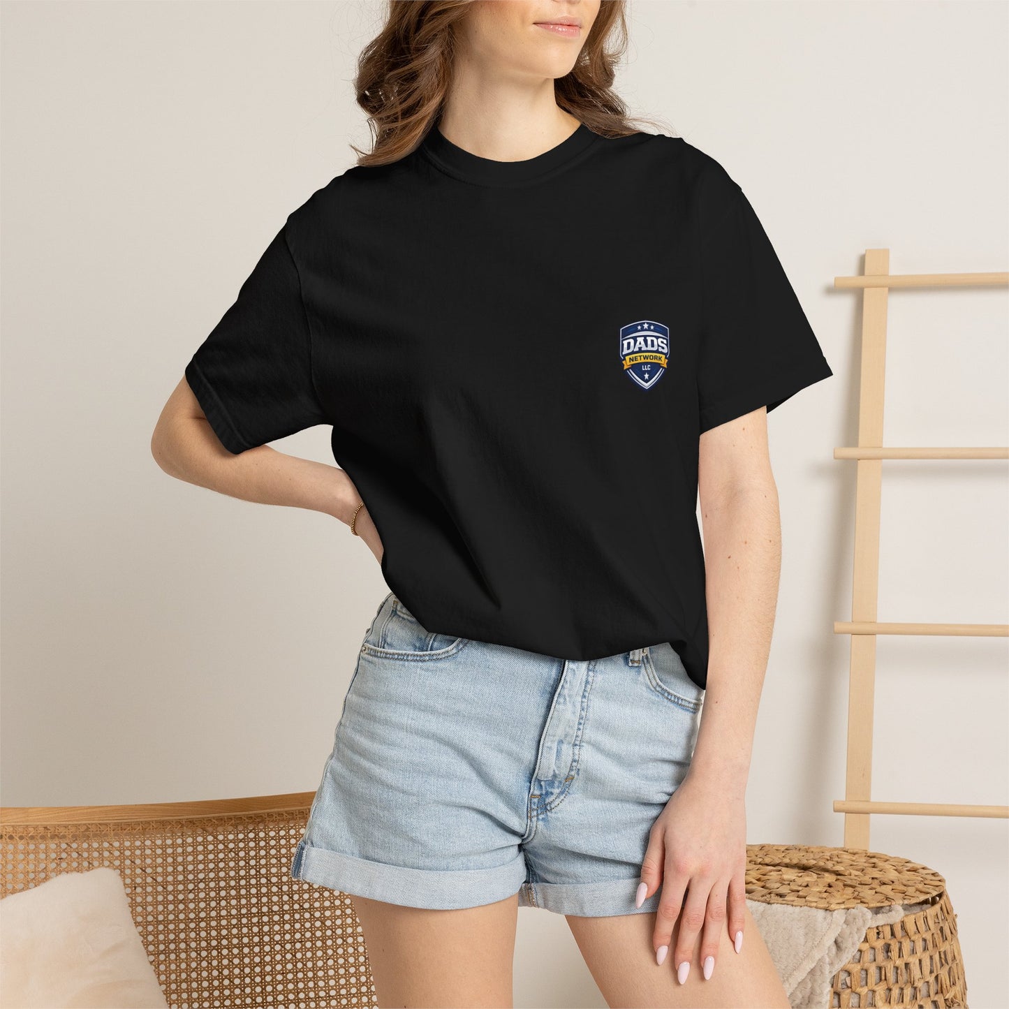 Long Island Dads T-Shirt | Family Shield, Sunset Beach Anchor