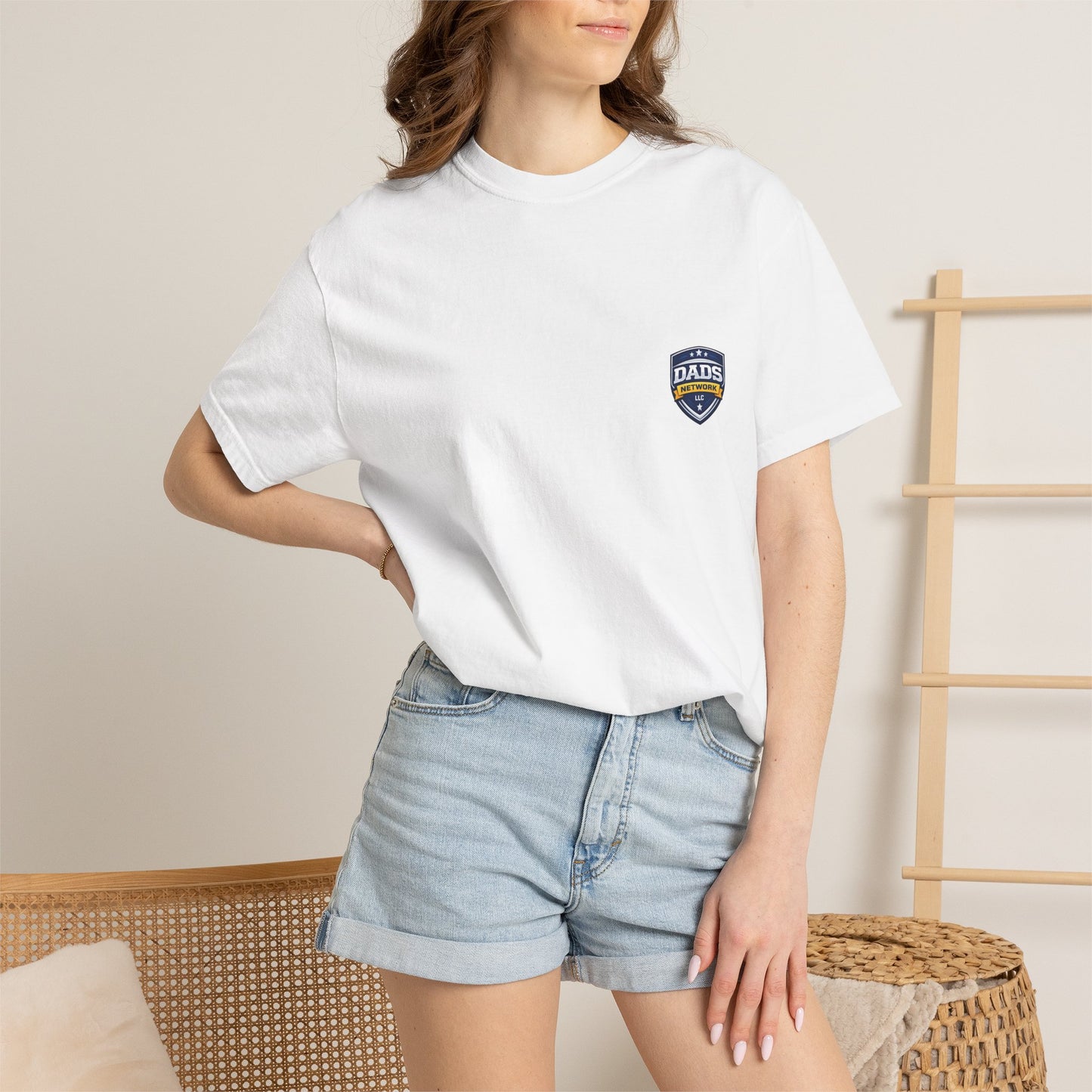 Long Island Dads T-Shirt | Family Shield, Sunset Beach Anchor
